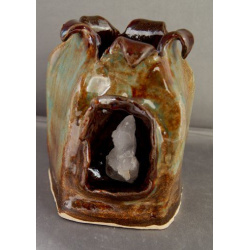 Vase with Crystal Quartz